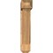 Ekena Millwork Traditional Craftsman Smooth Bracket w/ Offset Brace, Western Red Cedar, 7 1/2"W x 34"D x 38"H BKT0806X34X38TRA04SWR - alternate 2